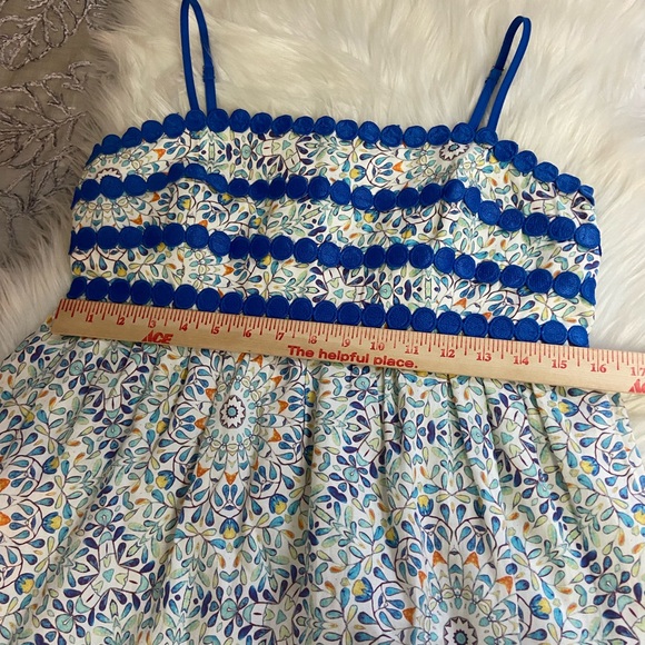 Stellah Sz M Multicolor Floral Women’s Sundress - Picture 6 of 9